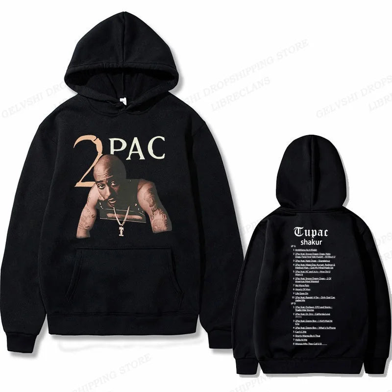 Tupac Shakur All Eyez On Me Hoodie | Unisex Hip-Hop Streetwear
